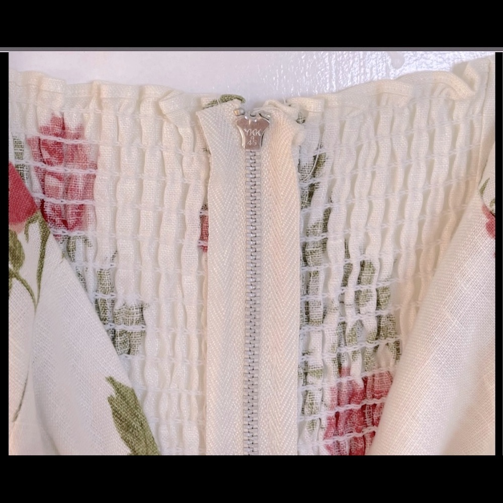 Reformation 100% Linen Dress  🍓 AUTHENTIC - Picture 8 of 10